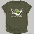 We Ride At Dawn Frog Shirt.