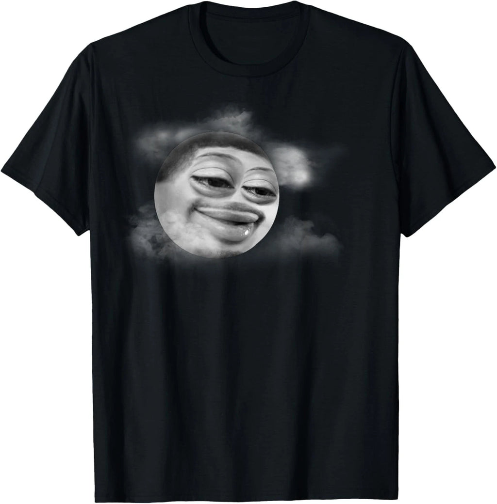 Funny Flight Reacts Moon Face Meme T-Shirt