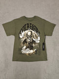 Civil Regime Shirt Mens Large Angel Grim Reaper Doves Graphic Streetwear Tee