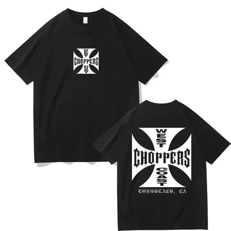 West Coast Choppers T-Shirt Mens Womens Cotton Short Sleeve Vintage Graphic Tee