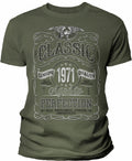 55th Birthday Gift Shirt For Men - Classic Aged 1971