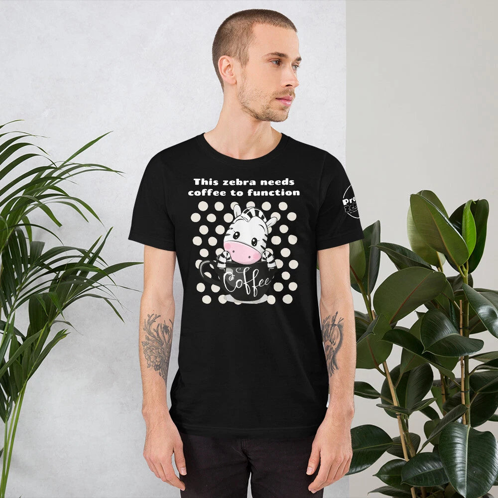 EDS This Zebra Needs Coffee (Black)