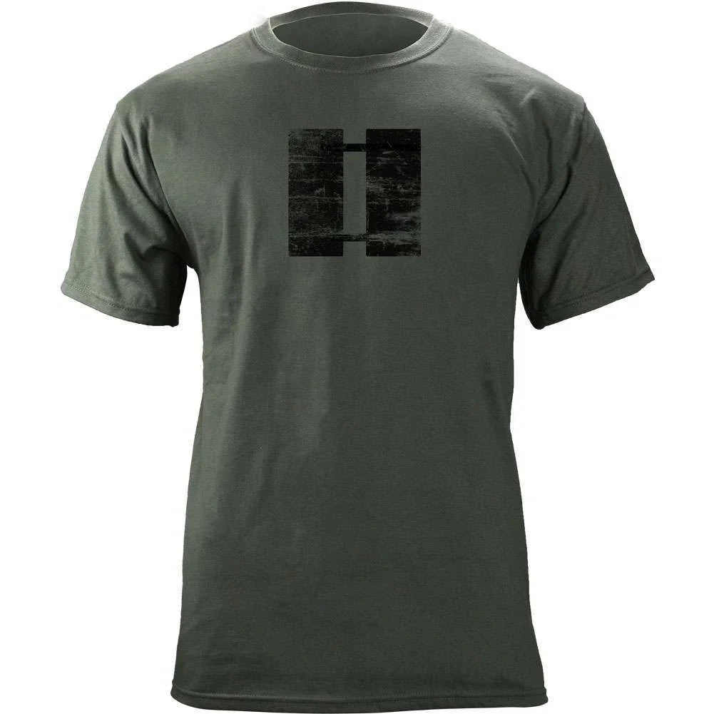 Vintage Officer Rank O-3 Captain / Lieutenant Veteran T-Shirt