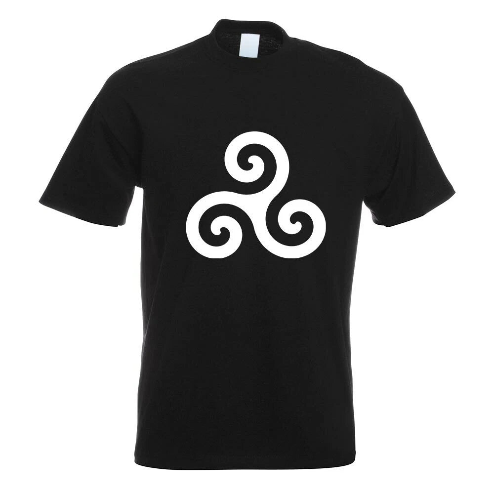 Triskele T-shirt motif printed fun shirt design print