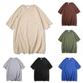 Trendy Summer Short Sleeve T Shirts Solid Color Men and Women Collection