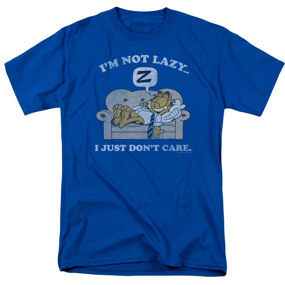Garfield Not Lazy T-Shirt Sizes S-3X NEW
