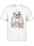 FANTUCCI Chef Bulldog T-Shirt | Funny Cooking Dog Graphic Tee | Unisex