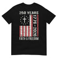 250 Years American 250th Anniversary USA US Flag 4th of July T-Shirt