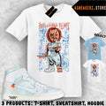 Shirt Matching V.A.A. AJ 1 High Alaska Match Sneaker Sneakerhead Chucky T-Shirt