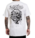 SULLEN CLOTHING KIDDO BADGE  TATTOO ART WHITE STANDARD T-SHIRT