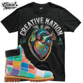Shirt To Match 6 Premium Waterproof Boot Multi-Color Unisex Tee Heart Shirt