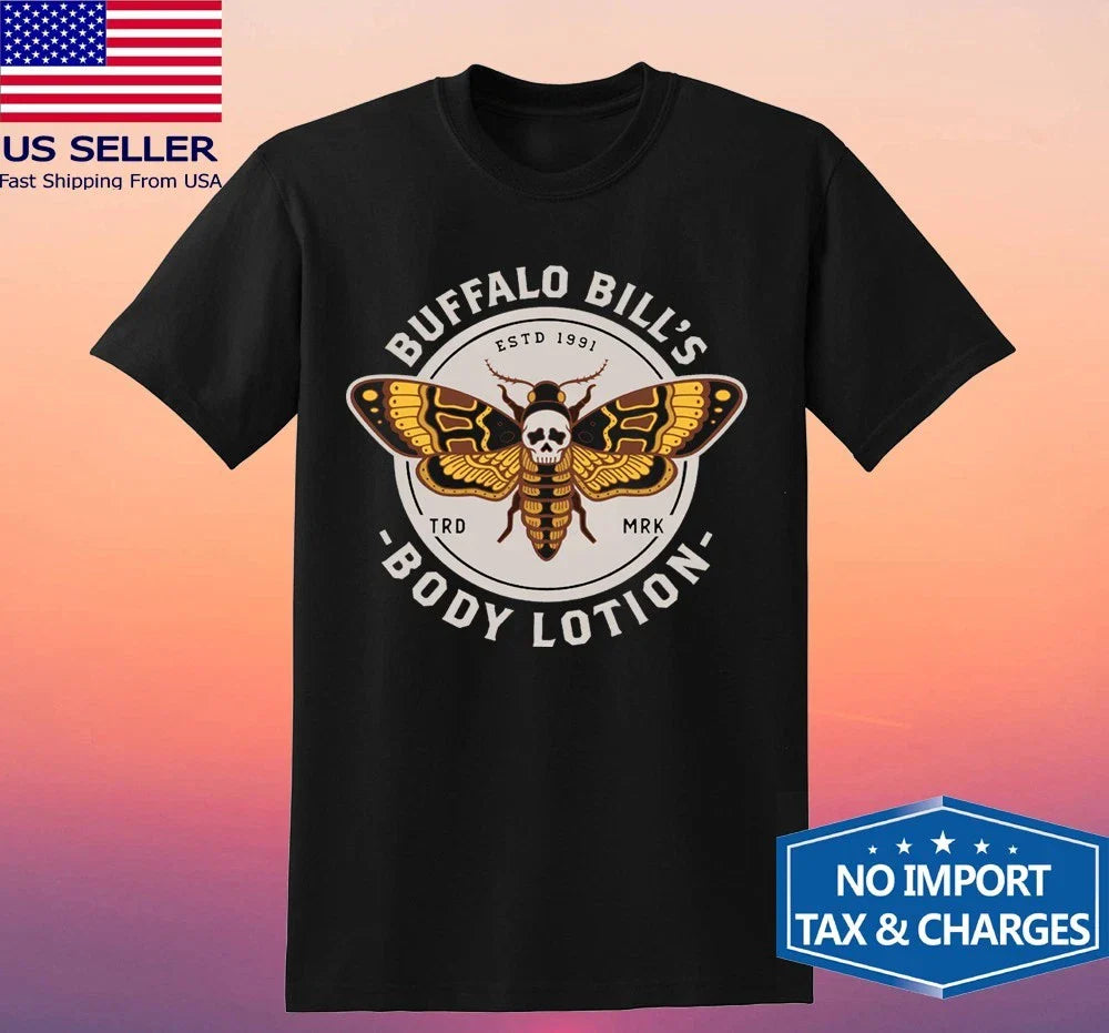Buffalo Bill'S Body Lotion Silence Lambs Black Size S-5xl Tee (1)
