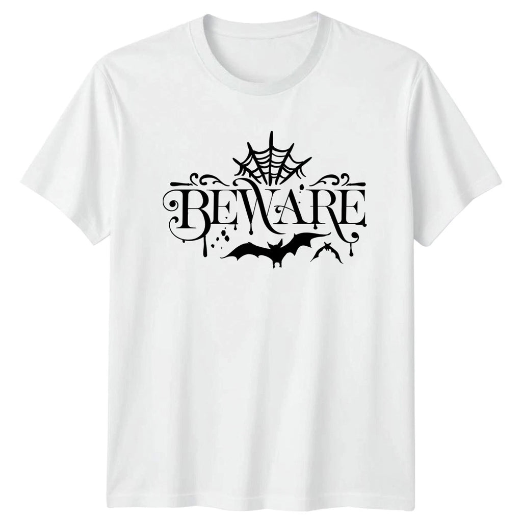 Beware T-Shirt Gothic Halloween Gift For Him And Her