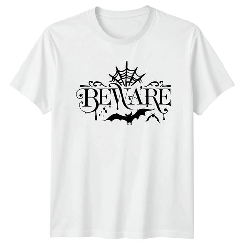 Beware T-Shirt Gothic Halloween Gift For Him And Her