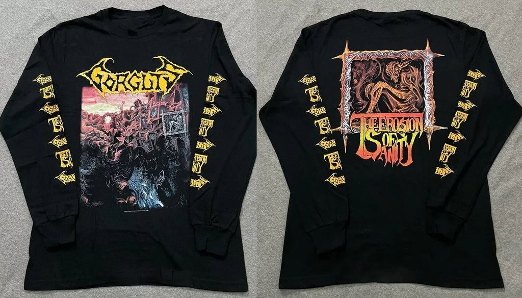 Gorguts Erosion of San Tour Long Sleeve S to 5XL 2F1641