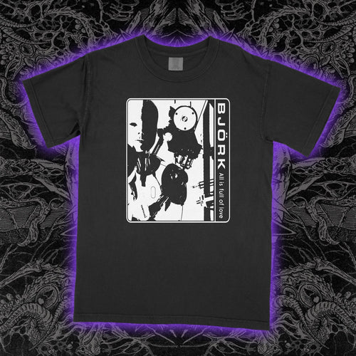 Björk All Is Full of Love T-Shirt Vintage Music Video Graphic Tee Unisex Soft