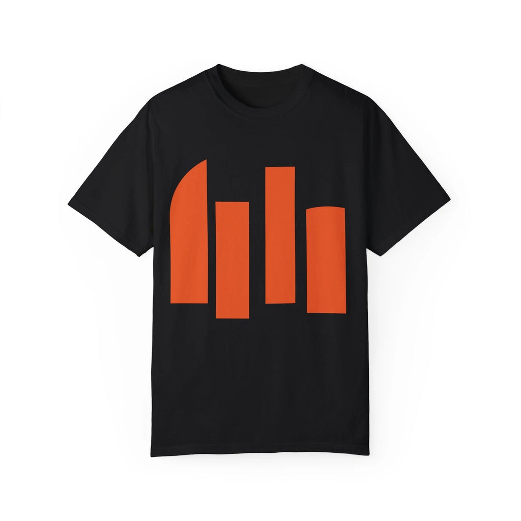 Minimalist Garment-Dyed T-shirt,Fashion Tee, Casual Everyday Shirt,