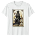 Grim Reaper With Peanuts T-Shirt Gothic Skeleton Halloween Gift For Him And Her