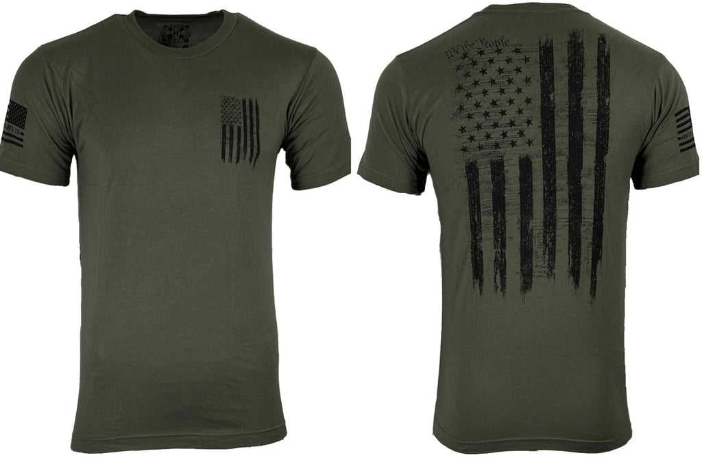 Howitzer Style Men's T-shirt WE THE PEOPLE Military Grunt