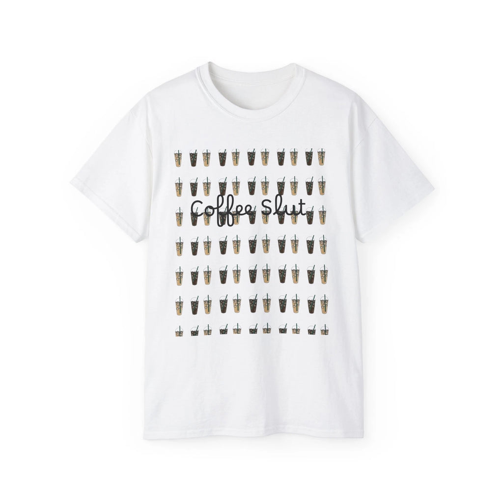 Coffee Slut Tshirt, Funny Graphic Tee, Novelty Shirt, Gift For Coffee Lovers