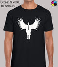 Castiel Silhouette Supernatural Winchester Novelty Regular Fit T-Shirt for Men