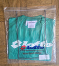 Vintage Lotto T Shirt Double-sided Emerald Green Logo Short Sleeve New In Bag