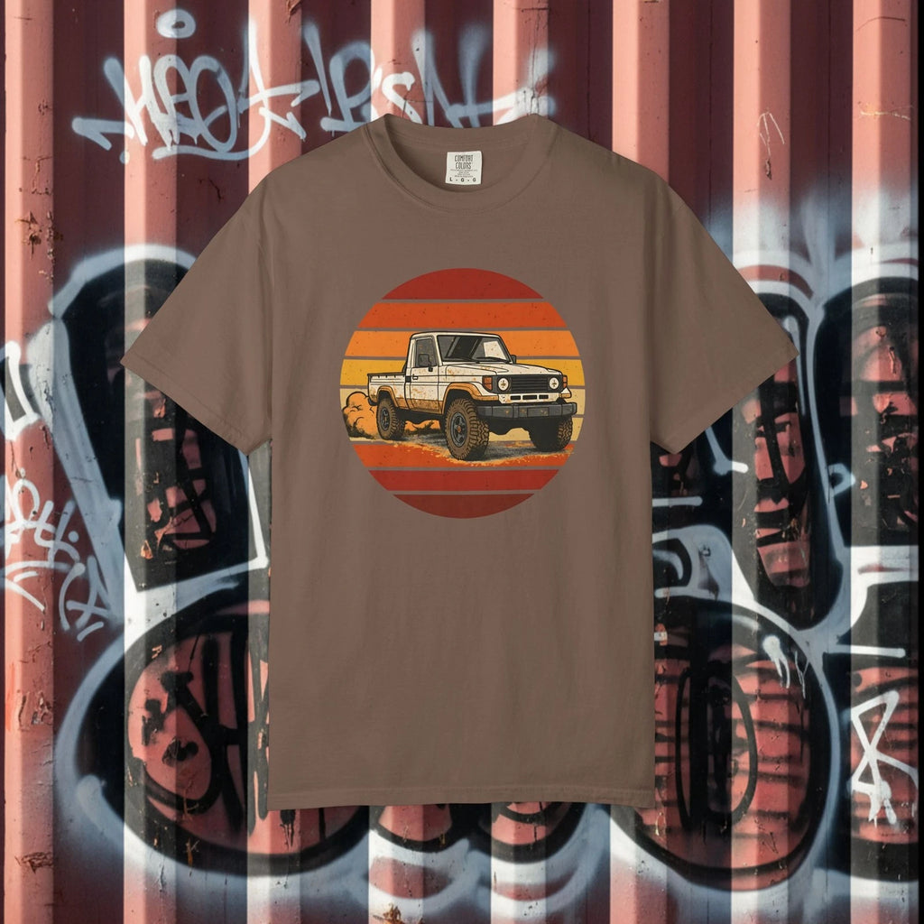 Land Cruiser 70 Series Pickup Single-cab J70 Retro T-Shirt