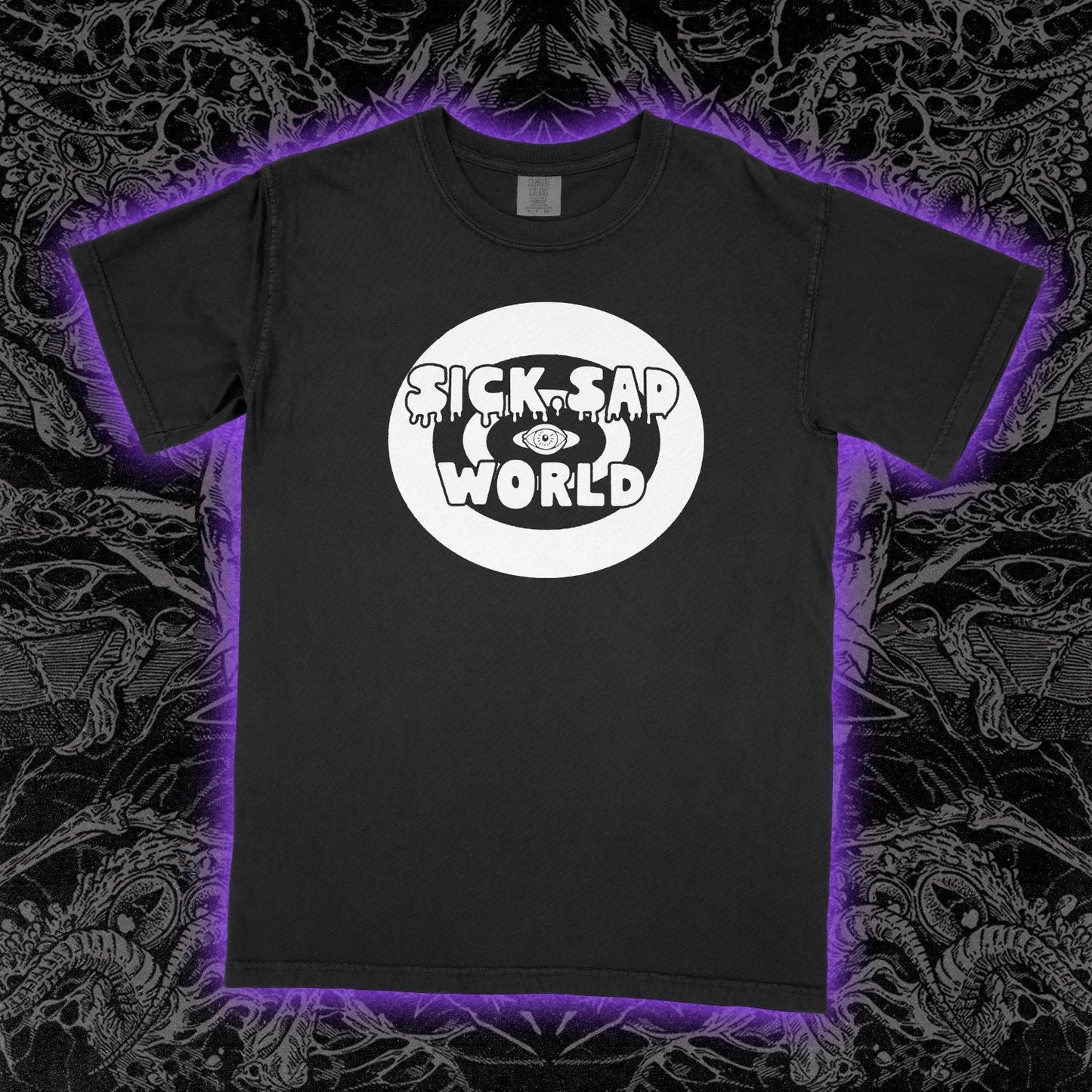 Sick Sad World T-Shirt Vintage Daria Cartoon Parody Graphic Tee 90s Unisex Soft