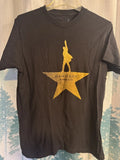 Creative Goods Hamilton Graphic T Shirt Tee Medium Black Gold