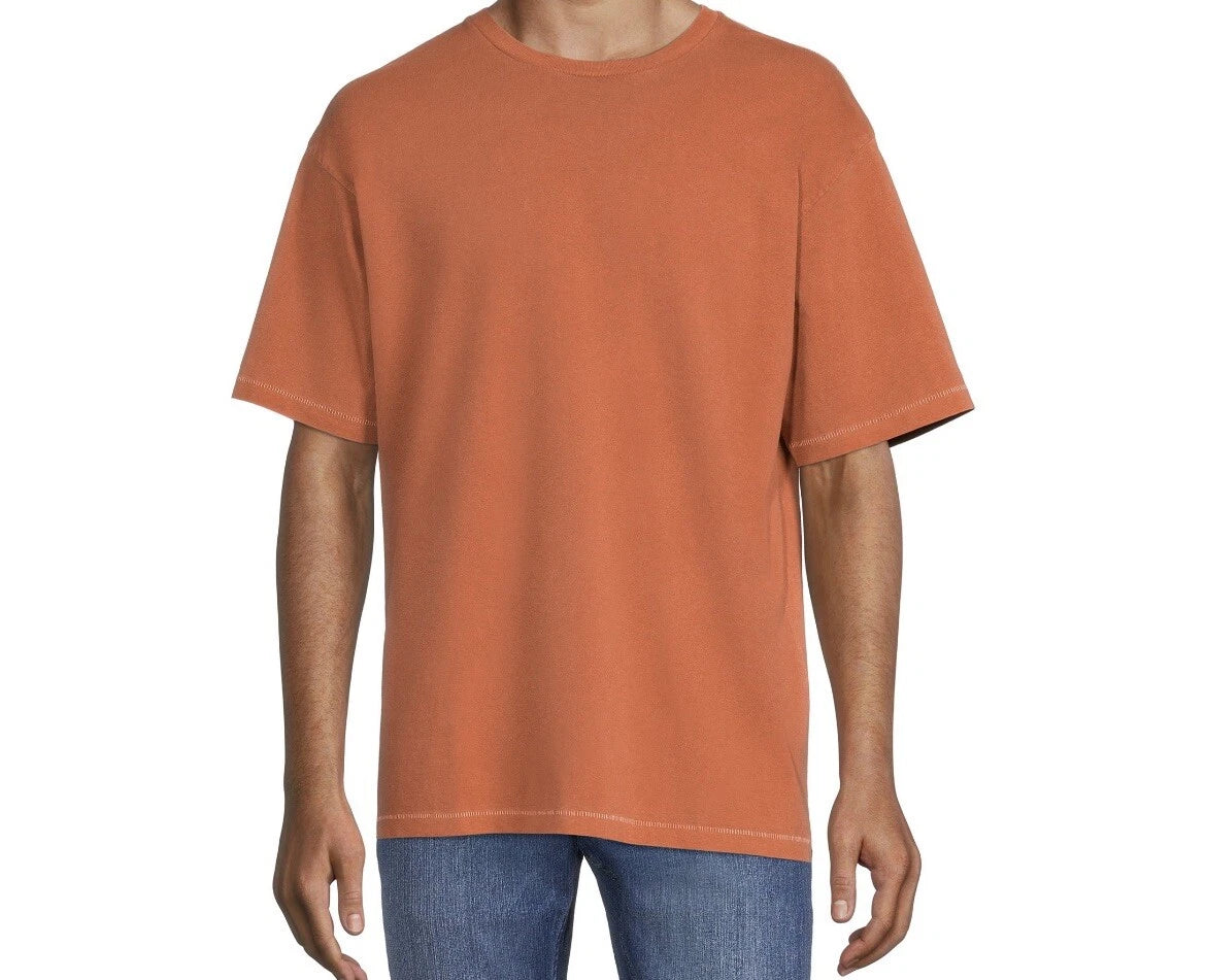 NWT No Boundaries Men’s Oversize Tee Orange Size S