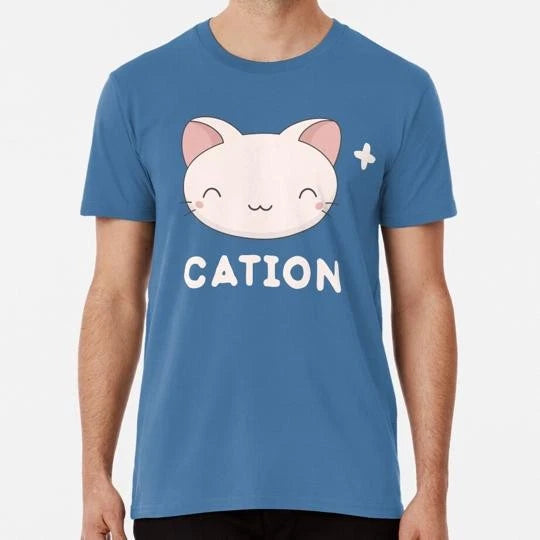 Kawaii Cute Cation Cat Science Size S to 5XL Made in the USA T-Shirt