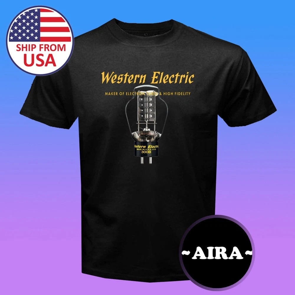 Western Electric 300B Vacuum Tube Men's Black Size S-5XL