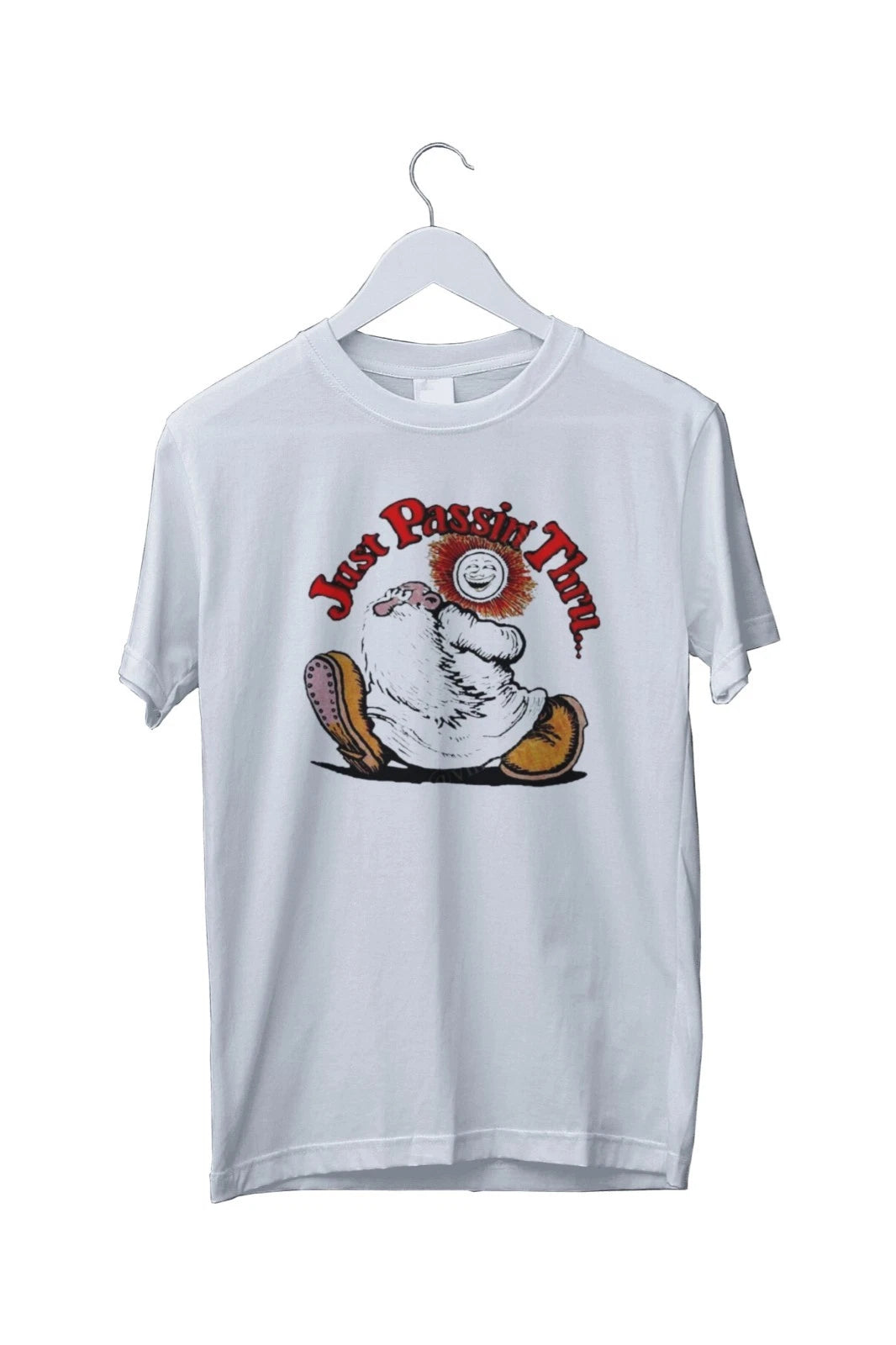 1970s R. Crumb's Mr. Natural Just Keep On Truckin T-Shirt S M L XL 2 3 4 XL