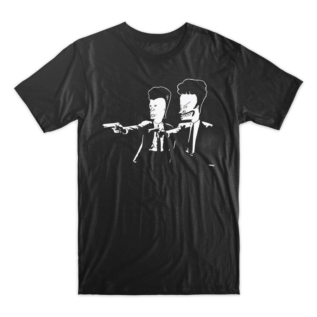 Beavis And Butthead "Pulp Fiction" Parody Tee