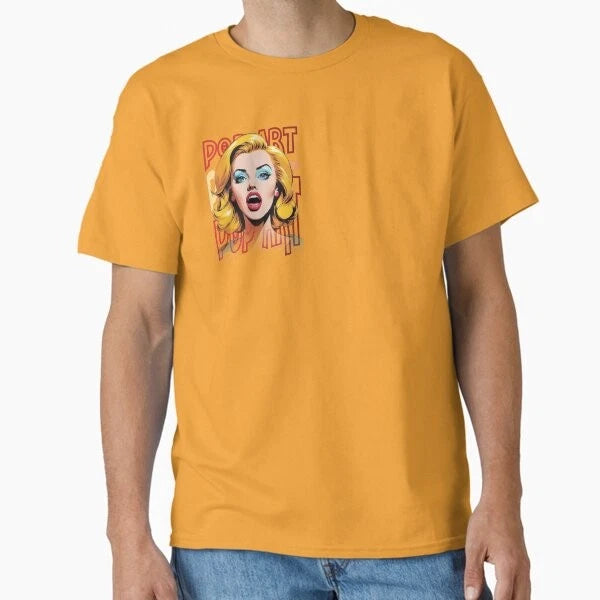 POP ART Shirt Classic T-Shirt T-Shirt Made in US/AUS Size S-2XL