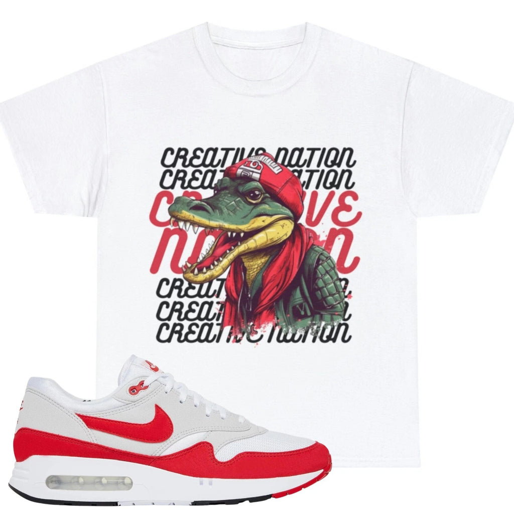 Shirt To Match Air Max 1 '86 OG 'Big Bubble Red | Unisex Tee | Gator T Shirt