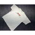 Budweiser Graphic T Shirt Logo Cotton White L