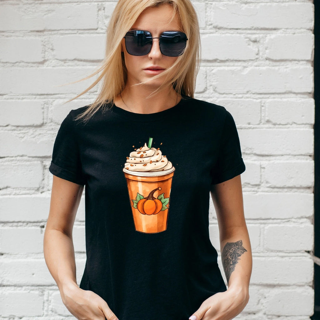 PUMPKIN SPICE COFFEE T-Shirt, Thanksgiving AUTUMN, FALL , Unisex and Lady Fit