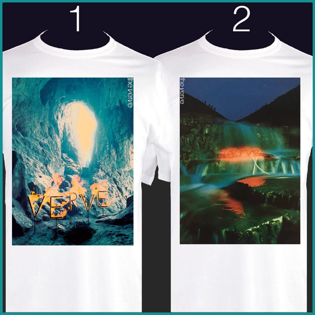 The Verve band fan Tshirt. She's A Superstar, Storm in heaven. Ashcroft, 1990s