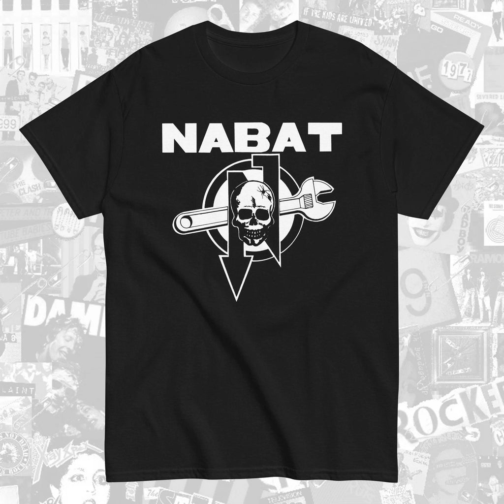 Nabat T-Shirt Punk Anarchist Oi! Oi Polloi Red London