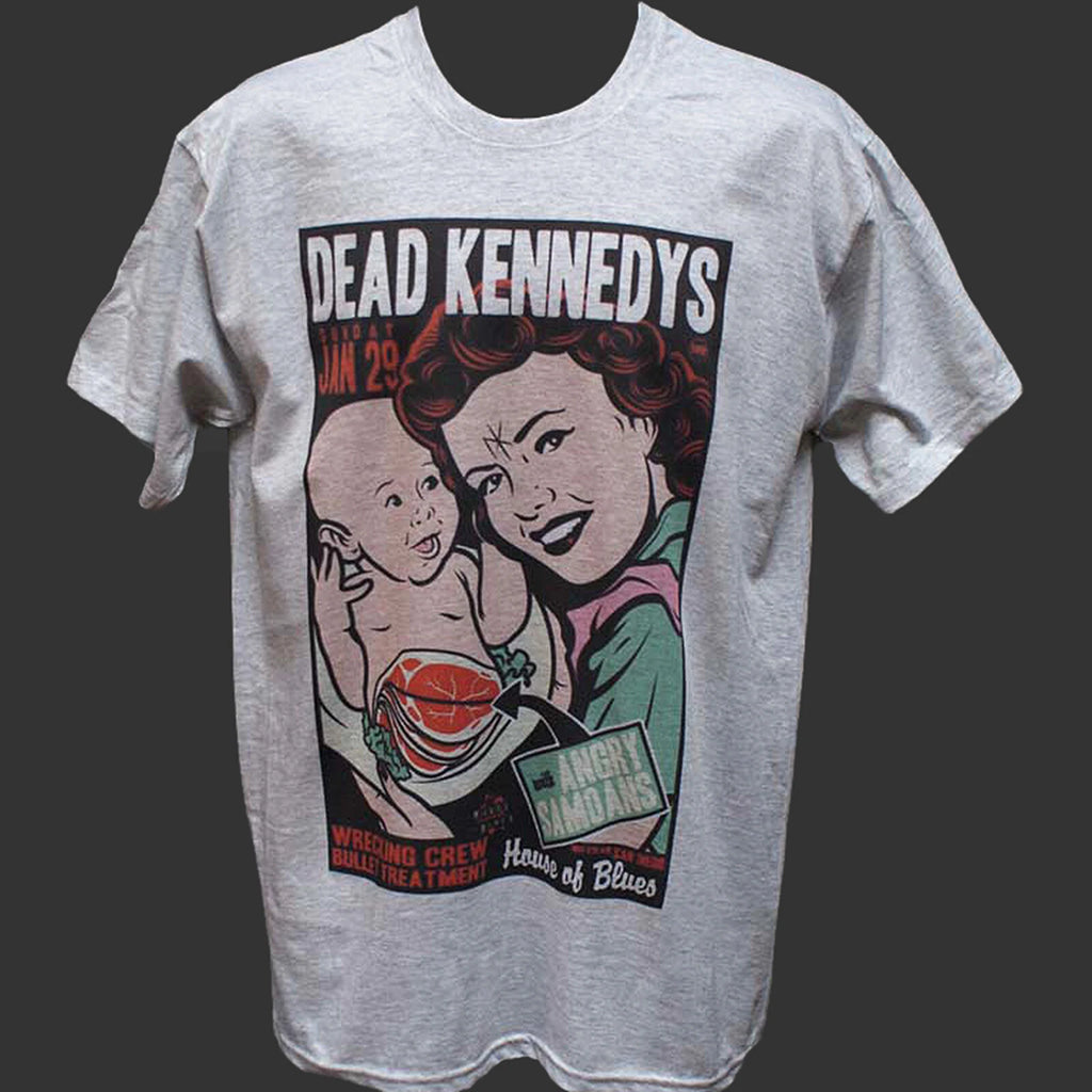 DEAD KENNEDYS PUNK ROCK HARDCORE METAL T-SHIRT grey unisex S-3XL