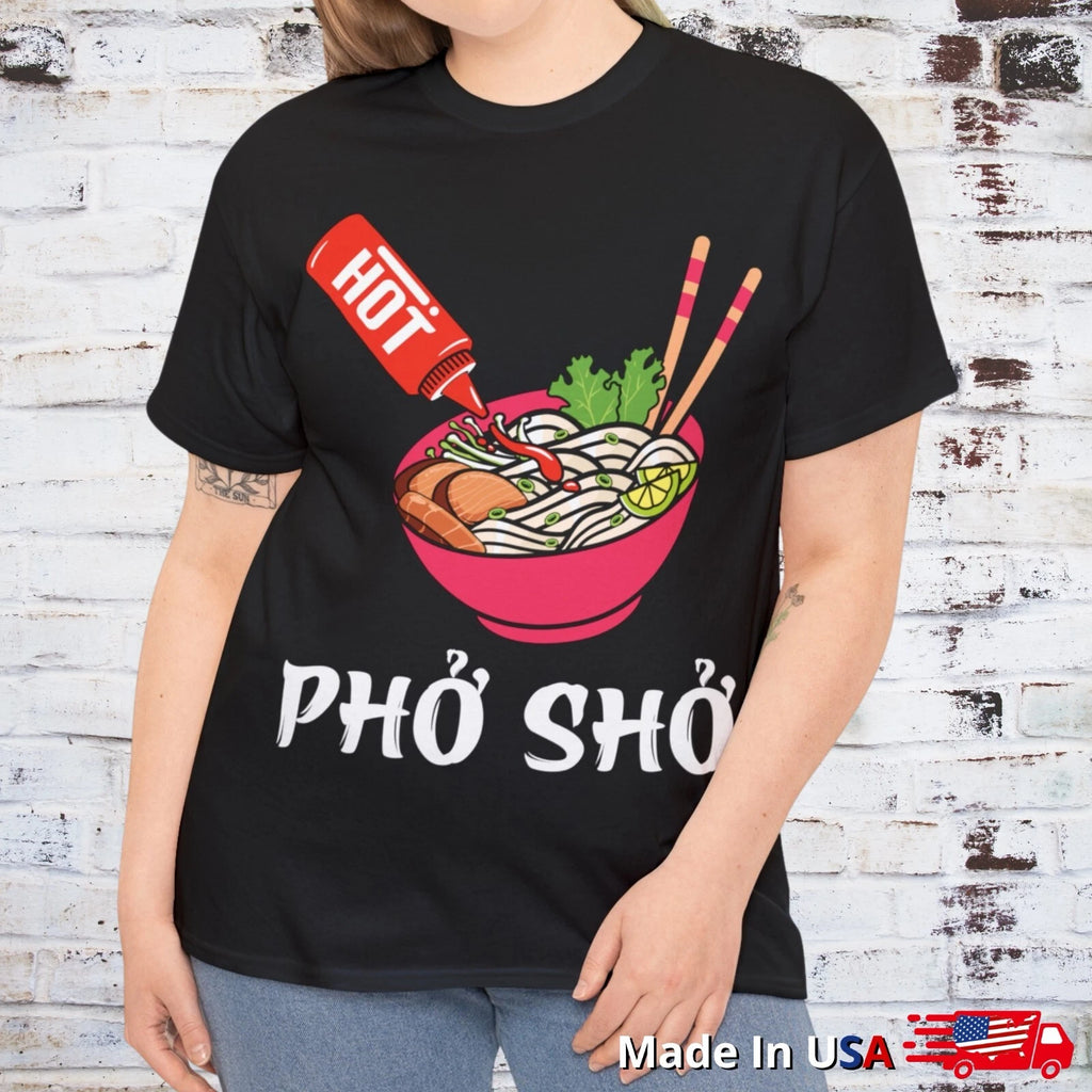 Pho Sho kawaii ramen manga japan T Shirt anime sushi love food
