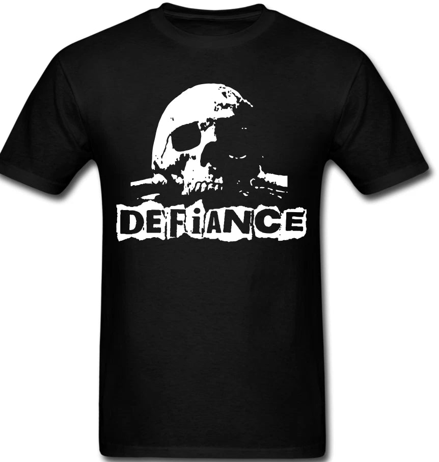 DEFIANCE T shirt band  Hardcore Punk Rock Ska Anarcho