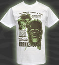 MENS T-SHIRT BRIDE OF FRANKENSTEINS MONSTER CLASSIC GOTHIC HORROR KARLOFF S-5XL