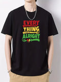 Bob Marley T-Shirt Reggae Jamaican Love Alright Graphic Tee Official Summer Top