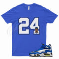 Royal 24 T Shirt for N Air Griffey Max 1 Varsity Royal Volt Black White