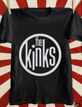 THE KINKS T SHIRT CLASSIC FONT & LOGO BRAND NEW FAST FREE SHIPPING