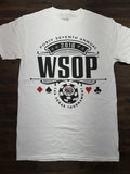 WSOP 47th Annual World Series of Poker Shirt 2016 Vegas Graphic Tee Small NWOT