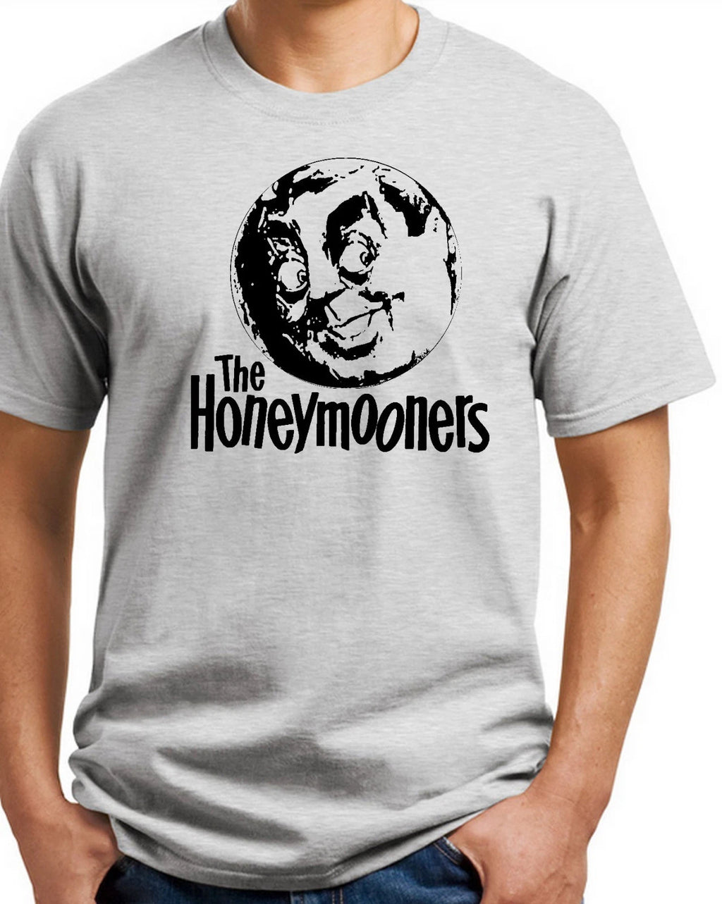 Honeymooners T-shirt.Gray,Khaki,White,Yellow. S-XXXL Free Ship to USA
