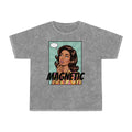 Magnetic Pop Art Woman T-Shirt | Retro Comic Portrait